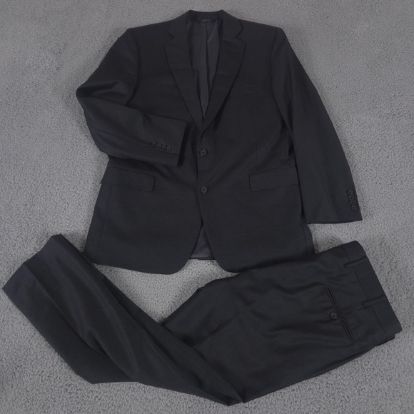 Brooks Brothers 2-Piece Suit Men 43R 36x28 1818 Regent Vitale Barberis Canonico